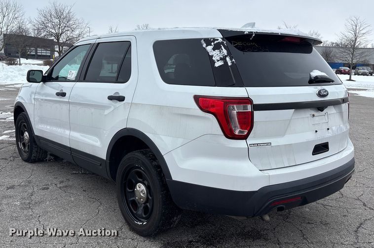 image for item FK1158 2016 Ford Explorer Police Interceptor SUV