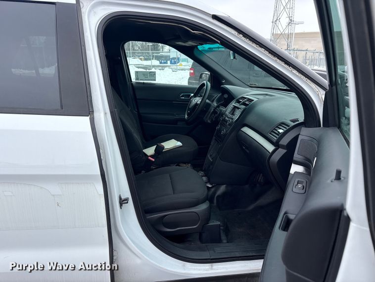 image for item FK1158 2016 Ford Explorer Police Interceptor SUV