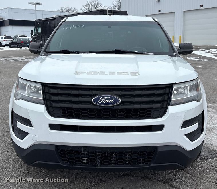 image for item FK1159 2016 Ford Explorer Police Interceptor SUV