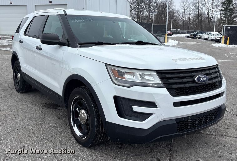 image for item FK1159 2016 Ford Explorer Police Interceptor SUV