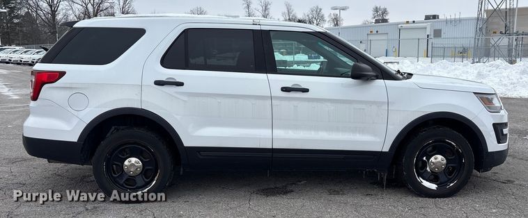 image for item FK1159 2016 Ford Explorer Police Interceptor SUV