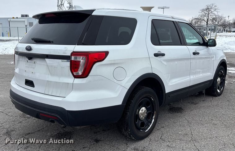 image for item FK1159 2016 Ford Explorer Police Interceptor SUV