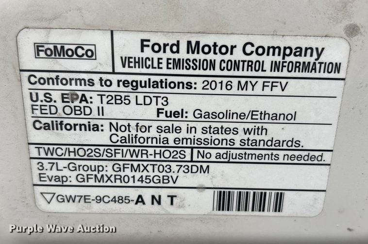 image for item FK1159 2016 Ford Explorer Police Interceptor SUV