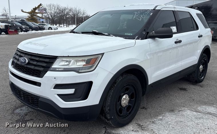image for item FK1160 2016 Ford Explorer Police Interceptor SUV