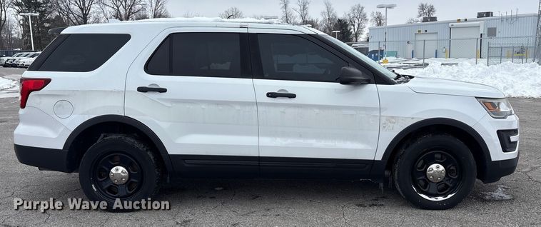 image for item FK1160 2016 Ford Explorer Police Interceptor SUV
