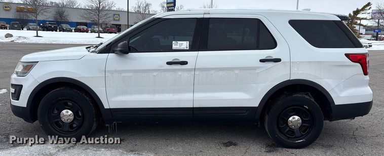 image for item FK1160 2016 Ford Explorer Police Interceptor SUV
