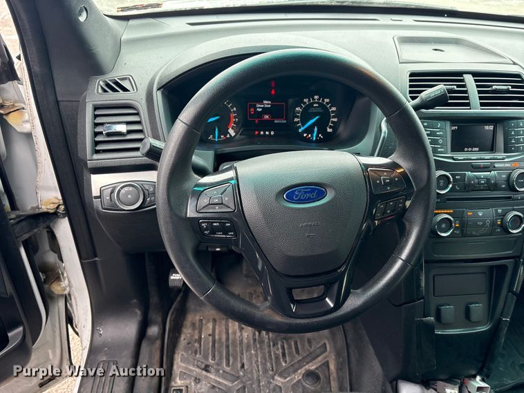 image for item FK1160 2016 Ford Explorer Police Interceptor SUV