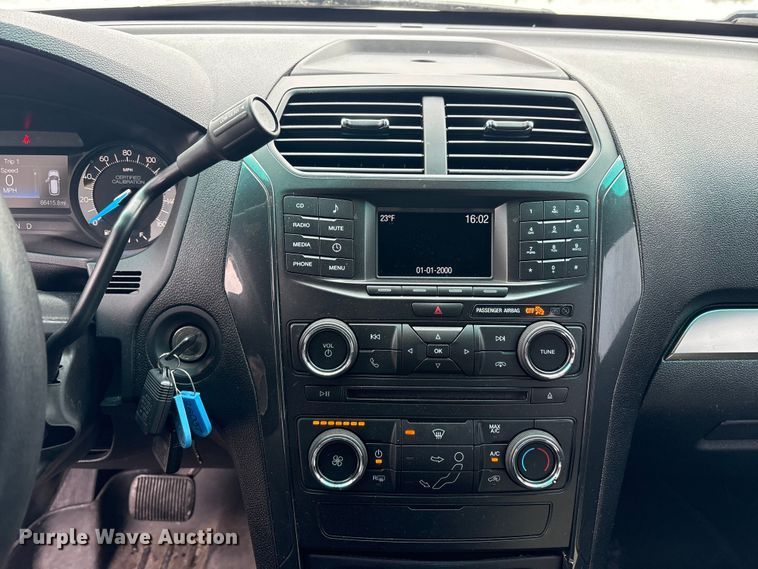 image for item FK1160 2016 Ford Explorer Police Interceptor SUV