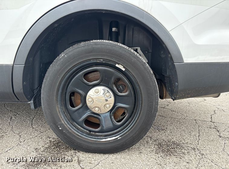 image for item FK1160 2016 Ford Explorer Police Interceptor SUV