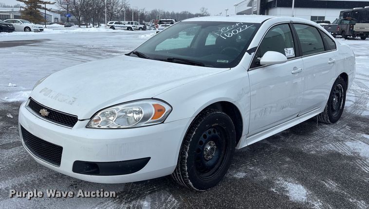 image for item FK1162 2016 Chevrolet Impala Limited Police Cruiser 