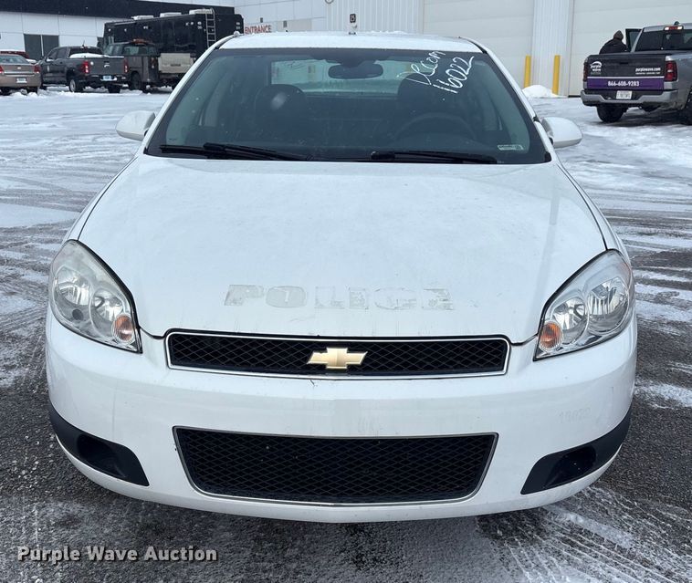 image for item FK1162 2016 Chevrolet Impala Limited Police Cruiser 