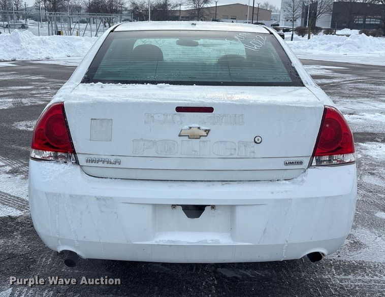 image for item FK1162 2016 Chevrolet Impala Limited Police Cruiser 