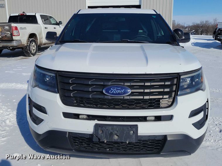 image for item NK9802 2017 Ford Explorer Police Interceptor  SUV