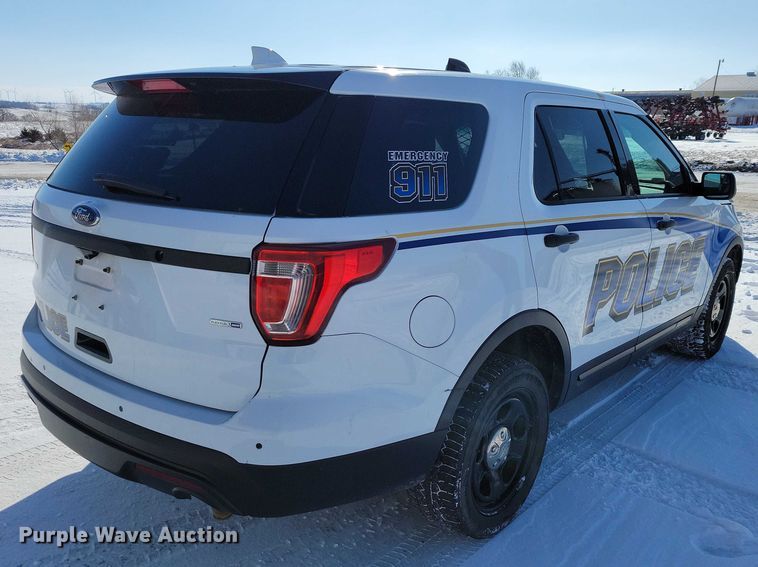 image for item NK9802 2017 Ford Explorer Police Interceptor  SUV