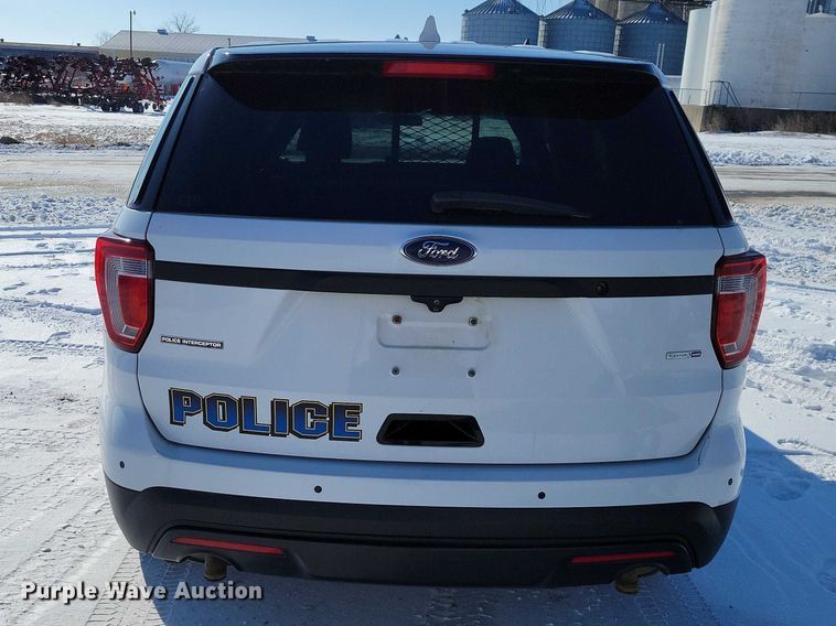 image for item NK9802 2017 Ford Explorer Police Interceptor  SUV
