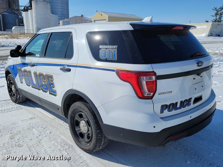 image for item NK9802 2017 Ford Explorer Police Interceptor  SUV