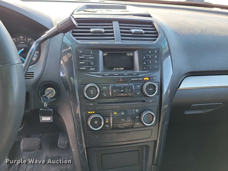 image for item NK9802 2017 Ford Explorer Police Interceptor  SUV