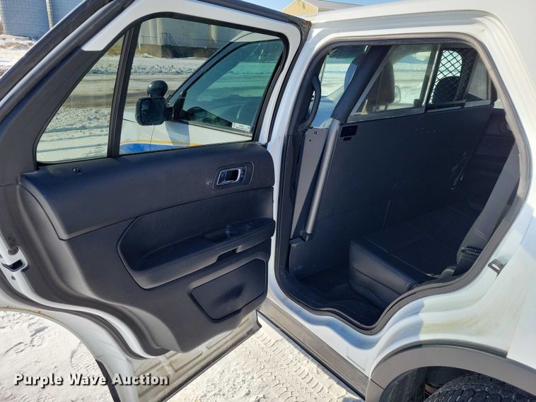 image for item NK9802 2017 Ford Explorer Police Interceptor  SUV