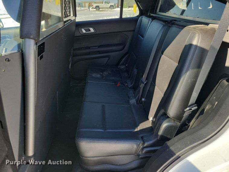 image for item NK9802 2017 Ford Explorer Police Interceptor  SUV