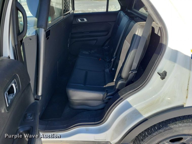image for item NK9802 2017 Ford Explorer Police Interceptor  SUV