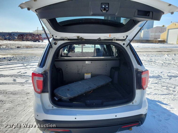 image for item NK9802 2017 Ford Explorer Police Interceptor  SUV