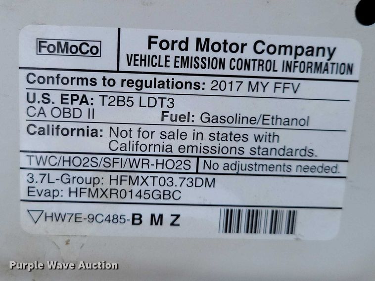 image for item NK9802 2017 Ford Explorer Police Interceptor  SUV