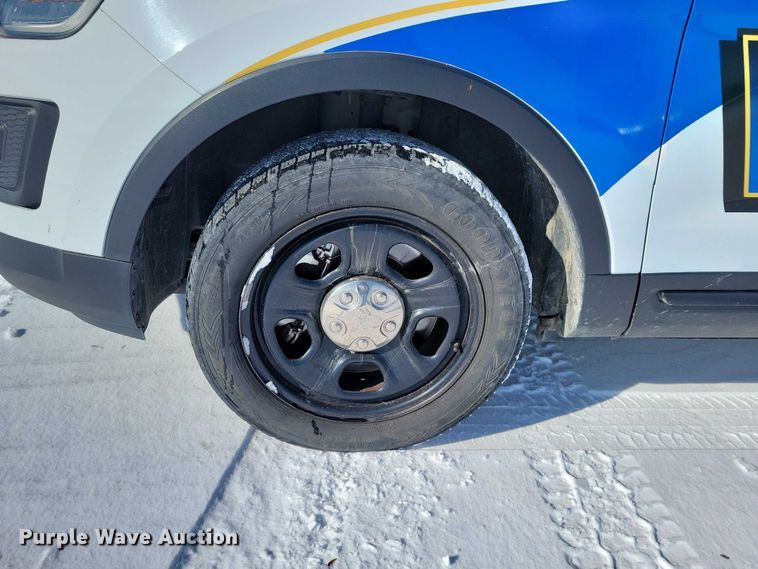 image for item NK9802 2017 Ford Explorer Police Interceptor  SUV