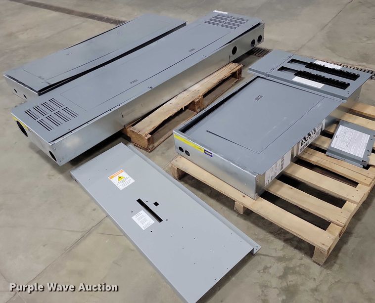 image for item NK9808 (3) Square D MH56BE breaker panels