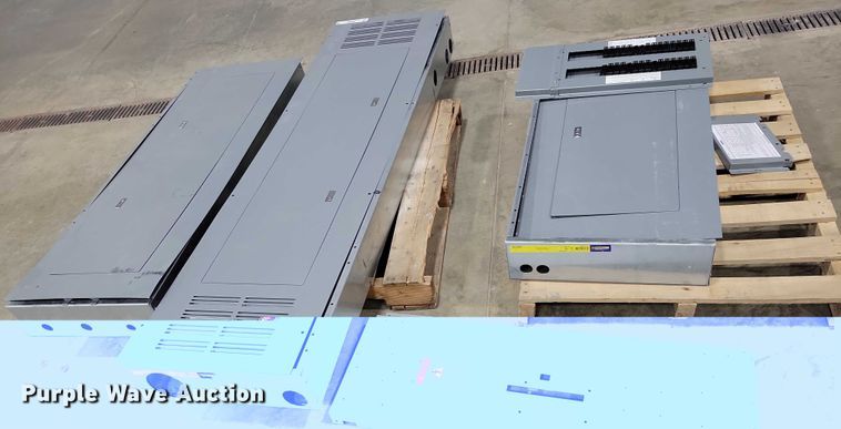 image for item NK9808 (3) Square D MH56BE breaker panels