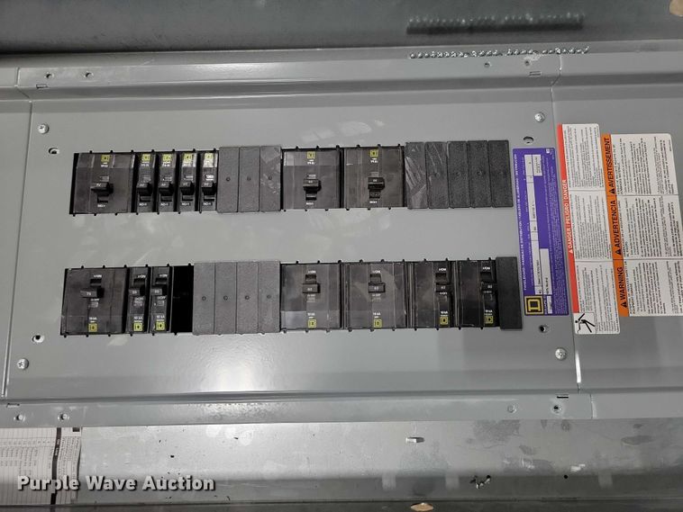 image for item NK9808 (3) Square D MH56BE breaker panels