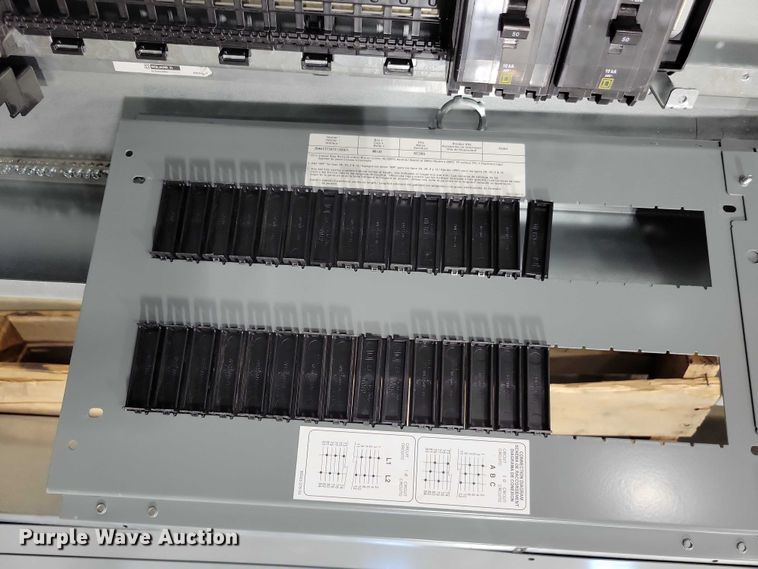 image for item NK9808 (3) Square D MH56BE breaker panels