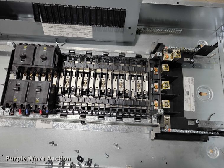 image for item NK9808 (3) Square D MH56BE breaker panels
