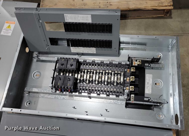 image for item NK9808 (3) Square D MH56BE breaker panels