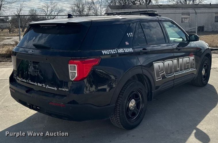 image for item OE9545 2020 Ford Explorer Police Interceptor SUV