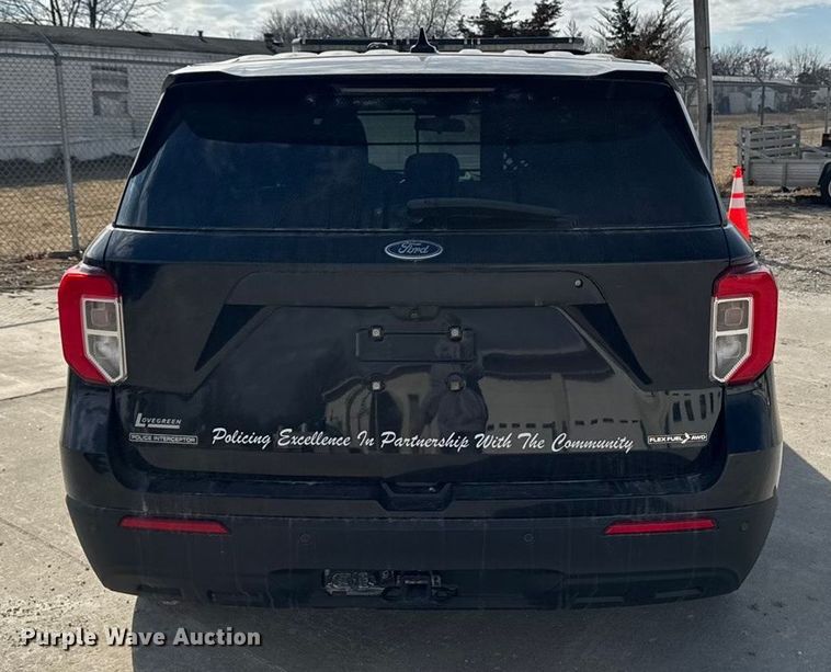 image for item OE9545 2020 Ford Explorer Police Interceptor SUV