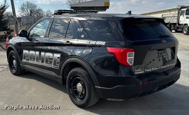 image for item OE9545 2020 Ford Explorer Police Interceptor SUV