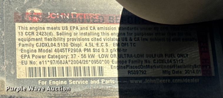 image for item OE9549 2014 Elgin Pelican street sweeper truck