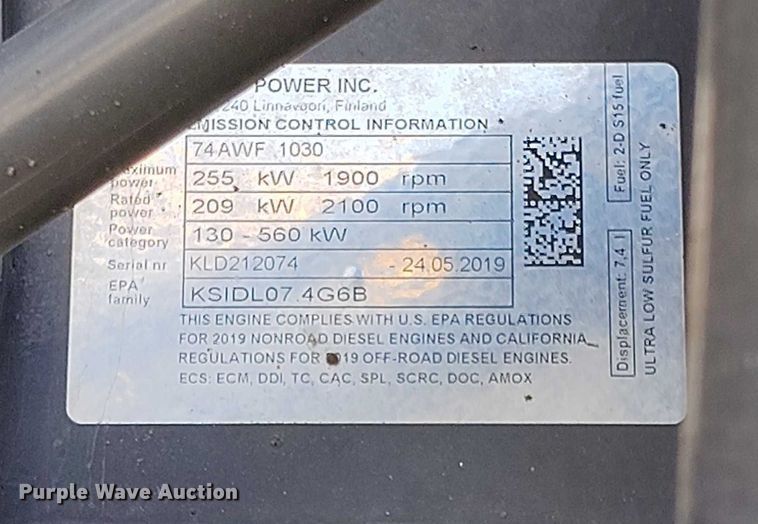 image for item DT0926 2020 Rogator RG900C sprayer