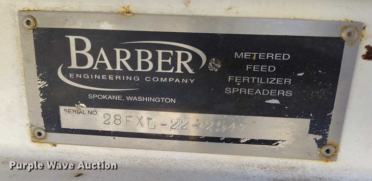 image for item DT0927 Barber spreader