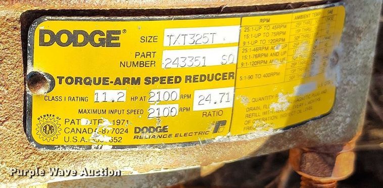 image for item DT0930 Shop Built conveyor