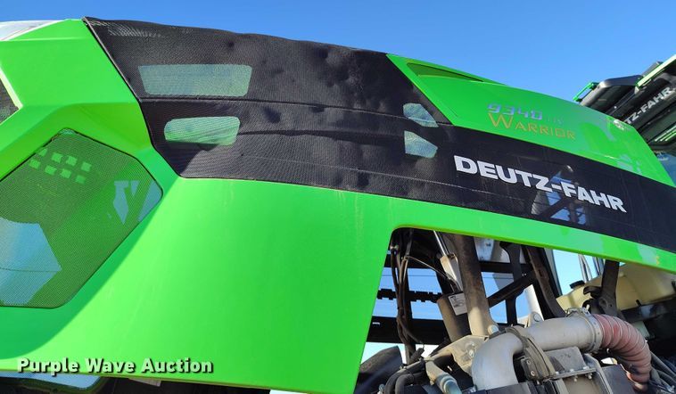 image for item DT0951 2022 Deutz-Fahr 9340 TTV Agrotron Warrior MFWD tractor