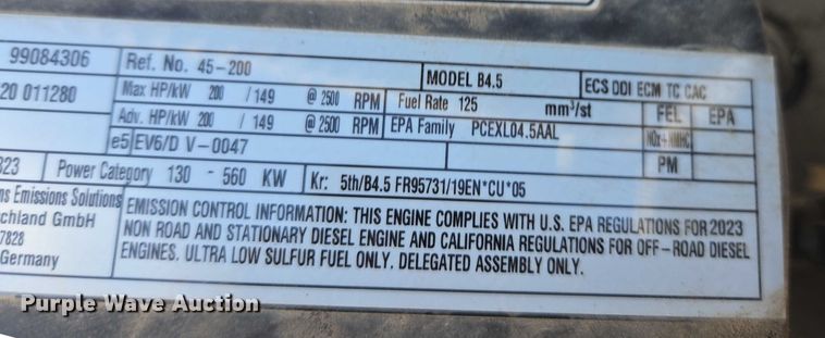 image for item DU2720 2023 Apache AS850 sprayer