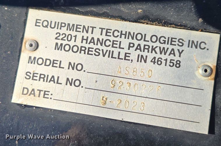 image for item DU2720 2023 Apache AS850 sprayer