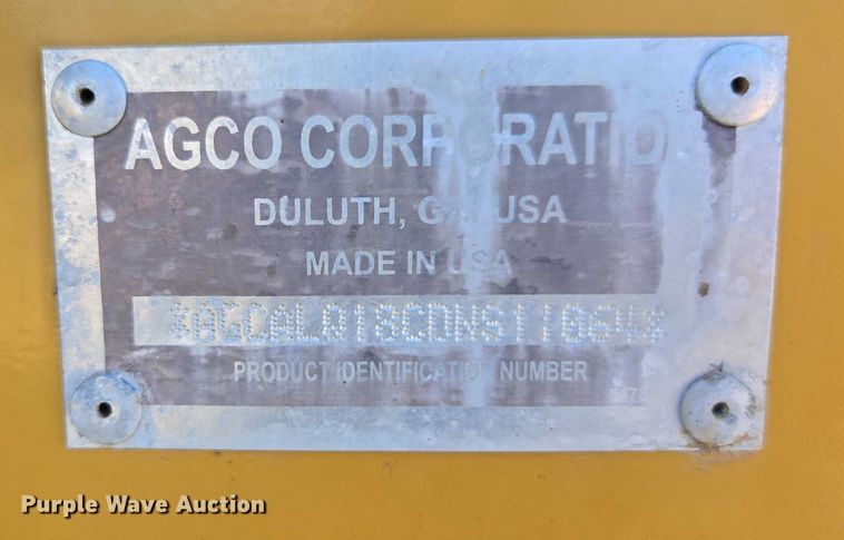 image for item DU2725 AGCO sprayer bed