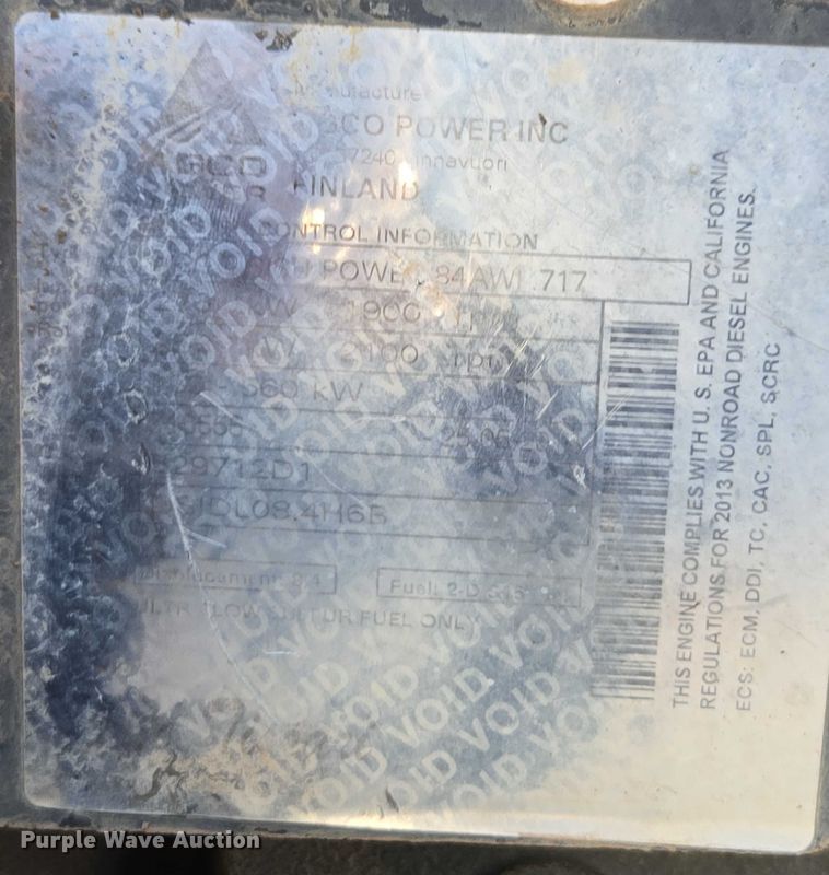 image for item DU2727 2014 RoGator RG1300 sprayer