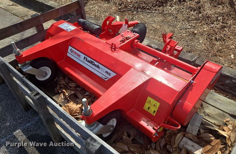 image for item DU2729 2019 Trimax Flaildek FX155 front mounted flail mower