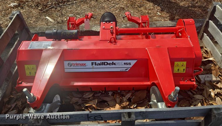 image for item DU2729 2019 Trimax Flaildek FX155 front mounted flail mower