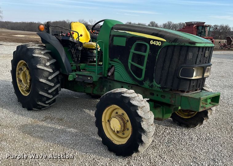 image for item DV0777 2008 John Deere 6430 MFWD tractor