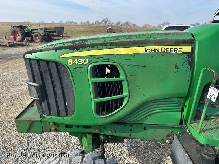 image for item DV0777 2008 John Deere 6430 MFWD tractor