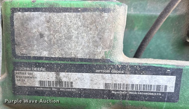 image for item DZ5010 1996 John Deere 8770 4WD tractor